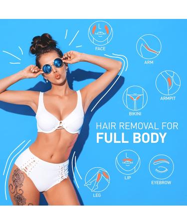 Risiya Waxing Kit Wax Warmer- 6 Packs Hard Wax Beans for Sensitive Skin Hair Removal | Digital Display, At-Home Waxing Kit for Women and Men - Ideal for Whole Body, Bikini, Underarm, Chest, Legs, Face, and Eyebrow - Buy Online on GoSupps.com