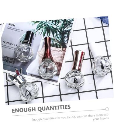  Mikinona Mikinona 6 Pieces Nail Polish Transparent Bottle Nail Gel Polish Nail Rest Holder Pot Mix Nail Polish Organizer Container - Buy Online on GoSupps.com