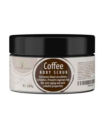 Coffee Body Scrub Exfoliating Energising Smooth Skin a blend of Natural & Organic Ingredients