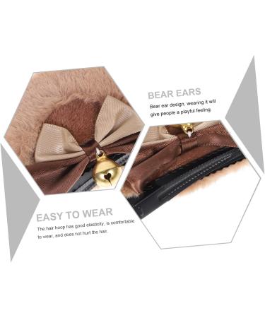 FOMIYES 5 Pairs Bear Ear Hair Clip Ears Barrettes Cat Ears Hair Barrettes Kawaii Hair Accessories Halloween Hair Kawaii Hair Clips Hair Clip Halloween Bear Ears Headgear Miss Iron Animal - Buy Online on GoSupps.com