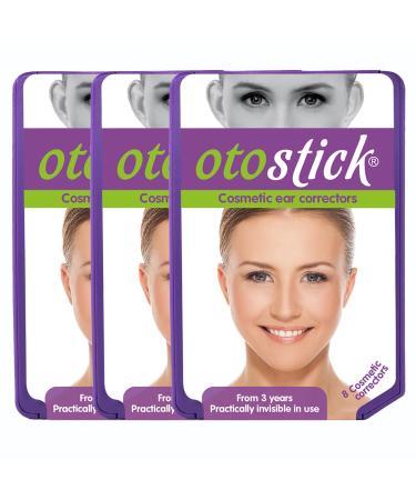 Otostick - 3 Pack 8 Count Cosmetic Discreet Protruding Ear Corrector - Corrective Ear Care Products for Ear Pinning without Surgery from 3 Years