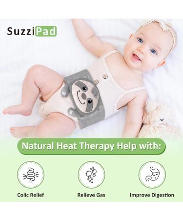 SuzziPad Baby Belly Band | Gas & Colic Relief for Infants | Heated Tummy Wrap | Newborn to Toddler Heating Pad - Buy Online on GoSupps.com