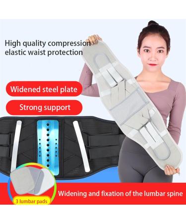XWSM Waist Support Compression Girdle - Lumbar Support for Men & Women Relieves Back Pain Weight Loss Belt Large Size (Green) - Buy Online on GoSupps.com