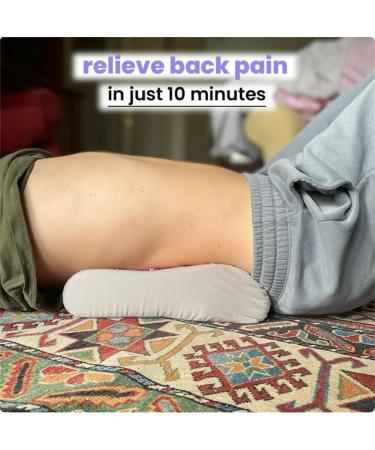 Vevazen Low Back Pillow Vevazen Acupressure Back Mat Sciatizen Pillow Pillow Set for Neck Muscle Relaxation Stress Relief(Black) - Buy Online on GoSupps.com