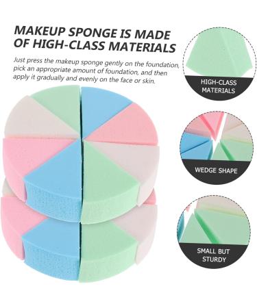 POPETPOP 6 Sets Triangular Sponge Puff Powder Puff Women Makeup Sponges Mixture Cosmetics Sponge Wedge Body Sponge Makeup Sponge Emulsion Makeup Puff Wet and Dry - Buy Online on GoSupps.com