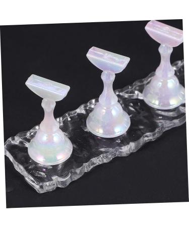 minkissy 2 Sets nail frame display stand false nails ice cube artificial accessories Color Card nail holder Refer to easel base press on nail holder lace dedicated nail stand - Buy Online on GoSupps.com