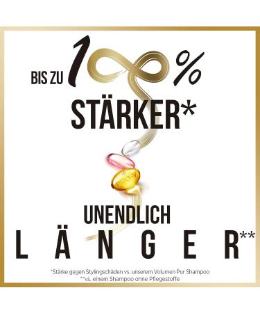 Buy Pantene Pro-V Shampoo for Long Damaged Hair | Niacinamide & Vitamin E | 300ml - Healthier Stronger Hair - Buy Online on GoSupps.com