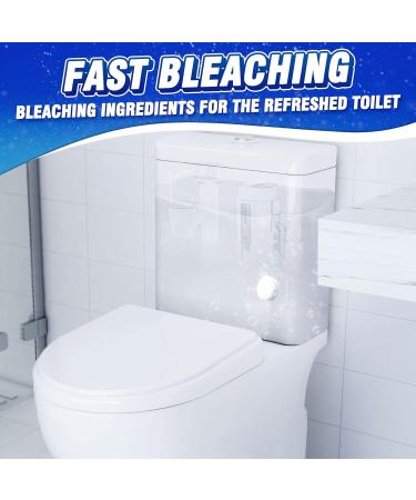 Vacplus Toilet Bowl Cleaner Tablets - 20 Pack | Automatic Bleach Toilet Bowl Cleaners | Deodorizing & Descaling Household Cleaners | Removes Tough Stains - Buy Online on GoSupps.com
