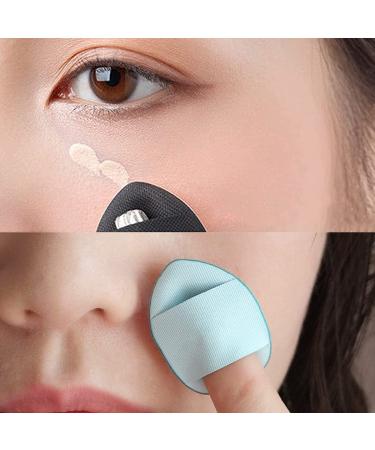 SALOCY Finger Puff 25 Pcs Mini Makeup Sponge Puff for Foundation & Concealer - Beauty Makeup Tools - Buy Online on GoSupps.com