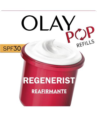  Olay Olay Regenerist Day Face Cream SPF30 50ml and Refill 50ml Anti-wrinkle and firming moisturizer - Buy Online on GoSupps.com