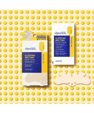 Mediheal Sleeping Melting Nose Pack - 3 Pack | Pore Cleansing & Blackhead Removal - Buy Online on GoSupps.com