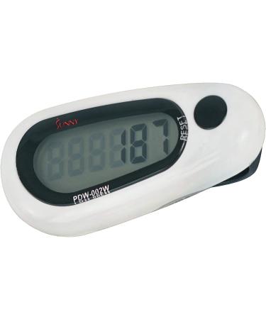 Sunny Health & Fitness Simple 3D Pedometer - Track Steps & Distance Easily - Buy Online on GoSupps.com