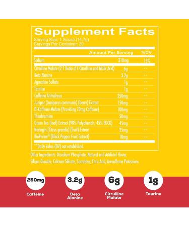 Redcon1 Total War & Big Noise Stack - Tiger's Blood Preworkout & Unflavored Non-Stim Blend - Energy, Focus, Endurance - Keto Friendly - 30 Servings x 2 - Buy Online on GoSupps.com
