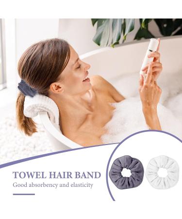 Sibba 2-Piece Large Drying Scrunchies - Absorbent Microfiber Hair Accessories for Women and Girls - Buy Online on GoSupps.com