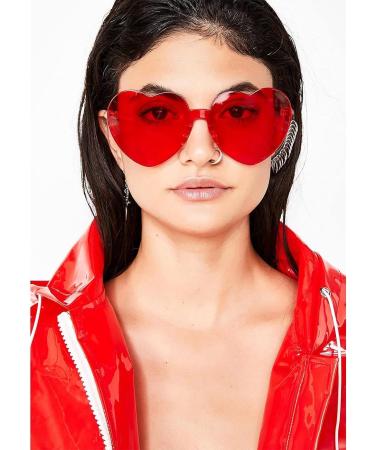 Party Wigs Wig Cap and Sunglass Set Short Bob Hair Wigs Straight with Flat Bangs Synthetic Colorful Cosplay Daily Party Neon Wig for Women (Red) - Buy Online on GoSupps.com