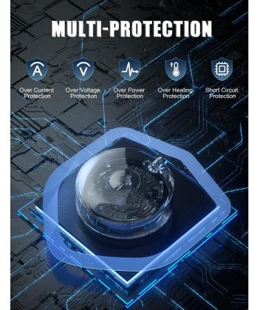 Braun Oral-B iO Charger Base Series 7 8 9 - Replacement Magnetic Power Supply Cord | Electric Toothbrush Charger (White - Buy Online on GoSupps.com