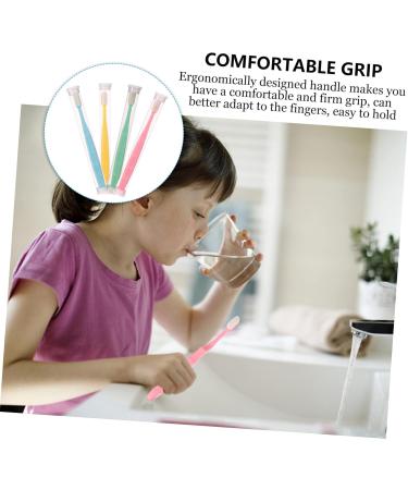 Beavorty 4-Piece Wangan Hair Toothbrush Set | Brass Oral Care Tools for Deep Cleaning & Gum Health | Micro Nano Toothbrushes - Buy Online on GoSupps.com