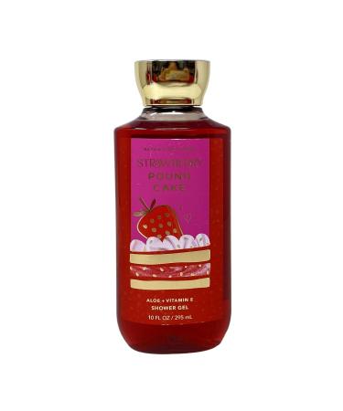 Bath & Body Works Strawberry Pound Cake Body Cream and Shower Gel Bundle with a Himalayan Salts Springs Bar Soap - Full Size - Buy Online on GoSupps.com