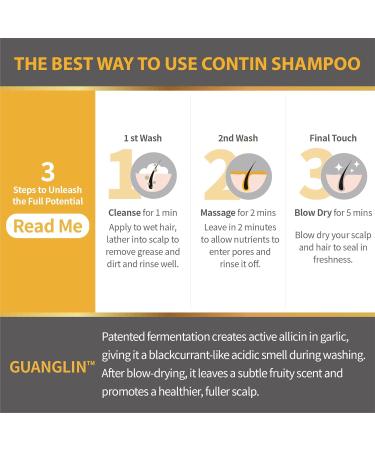Travel Size Garlic Shampoo - Clarifying Anti-Thinning Shampoo for Oily Scalp | Strengthens Roots & Fights Dandruff | 2.02 oz | Men & Women - Buy Online on GoSupps.com