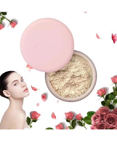 Beauty Pink Setting Powder Beauty Blurring Setting Powder Blurring Setting Powder Waterproof Setting Powder Pink Blurring Powder for All Skin Tones(3#)