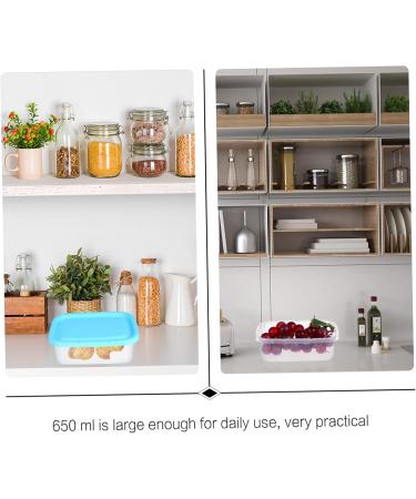 DEARMAMY 1 Set 6 Pcs Fresh Storage Lunch Box Vegetable Container Vegetable Storage Organizer Simple Fruit Box - Buy Online on GoSupps.com