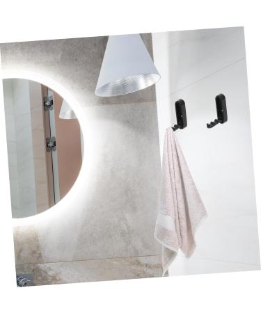 Alipis 2pcs Hidden Handle Hook Folding Clothes Rack Collapsible Wall Hook Folding Wall Hanger Jacket Towel - Buy Online on GoSupps.com