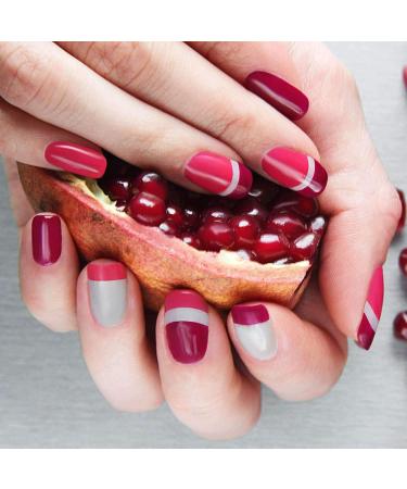 ENERRGECKO French Manicure Nail Art Stickers Self-Adhesive Nail Sticker Tips for Manicure Decoration Diy Tools - Buy Online on GoSupps.com