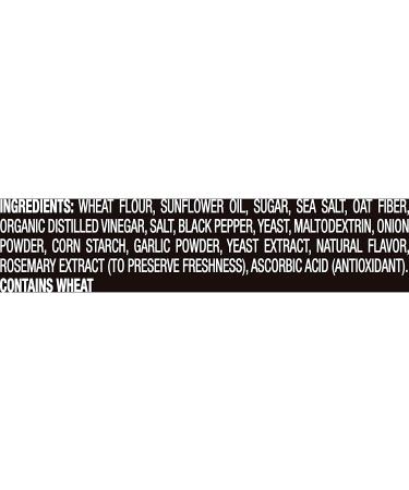 New York Style Bagel Crisps Sea Salt & Cracked Pepper 6oz - Crunchy Snack - Buy Online on GoSupps.com