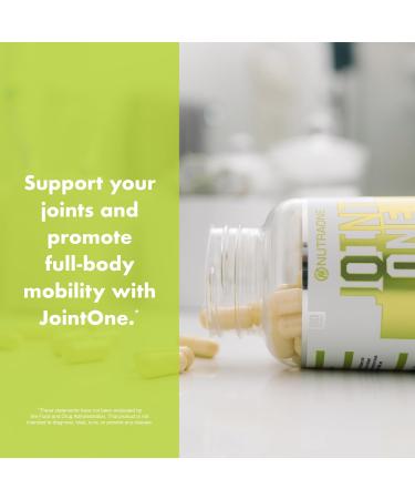 JointOne Joint Support by NutraOne - Joint Supplement for Women and Men to Help Maintain Joint Health with Collagen Glucosamine and Turmeric* (90 Capsules) - Buy Online on GoSupps.com