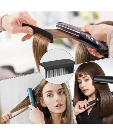 for hair straightener for straightening the hair iron for combing the hair with clip hair straightener Black - Buy Online on GoSupps.com