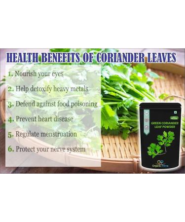 JOKE Green Coriander Leaf Powder | Dhaniya Leaf Powder - 100 GM - Buy Online on GoSupps.com