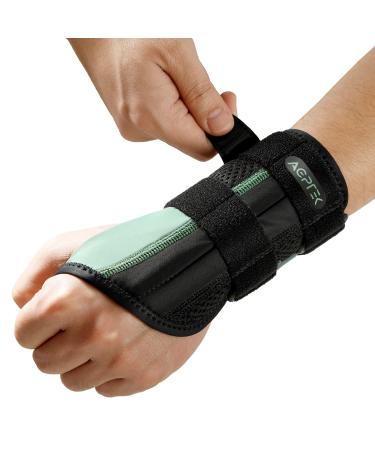 AGPTEK Wrist Brace  Wrist Support for Carpal Tunnel  Night Sleep Wrist Splint  Hand Brace for Arthritis  Sprains  Tendonitis and Joint Pain  Suitable for Left Hand  S:5.1-7.9in Left Hand S/M (Wrist size:5.1-7.9)
