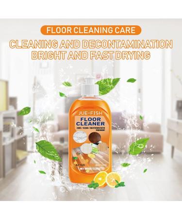 Powerful Multi-Purpose Floor Cleaner - Decontamination & Hardwood Floor Cleaner Concentrate (3 Pack) - Effective Orange Formula for All Surfaces - Buy Online on GoSupps.com