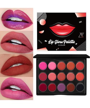  G n rique Lipstick Palette Buildable Lip Color Blendable & Lightweight Mouth Stain Matte Texture Lip Balm Palette for Dating Business Trips and Everyday Use - Buy Online on GoSupps.com