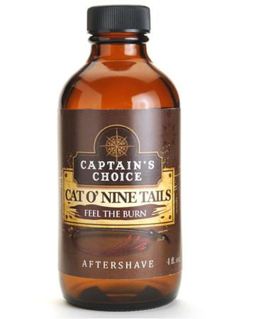 Captain's Choice Cat O Nine Tails Bay Rum Aftershave 4 Ounce