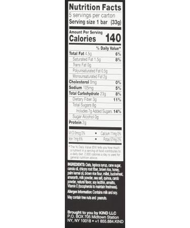 Kind Salted Caramel Drizzled Bars 5-Pack - 5.8 OZ | Delicious Snack Bars with a Touch of Sweetness - Buy Online on GoSupps.com