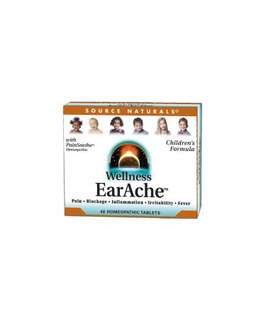 Source Naturals Wellness EarAche 48 Homeopathic Tablets