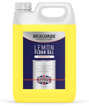 McKLords Commercial - Lemon Floor Gel - 10 Litre (2x5 Litre) - Buy Online on GoSupps.com