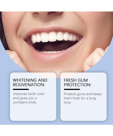 ZLHHRZJX Niacinamide Whitening Toothpaste Intensive Whitening Toothpaste for Sensitive Teeth Natural Stain Removal & Fresh Breath Naturally Whitens Teeth for Healthier and Whiter Teeth 1 piece - Buy Online on GoSupps.com