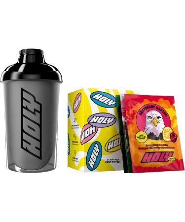Holy Energy Gaming Booster Starter Set 7 Fruity Varieties Includes Shaker 14 Tasting Box Energy - Buy Online on GoSupps.com