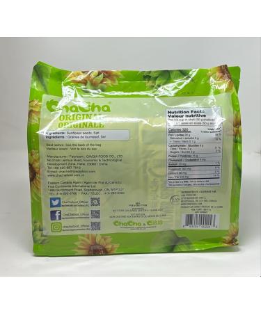 Original Roasted Sunflower Seeds Compatible with ChaCha (4 x 260 g) - Buy Online on GoSupps.com