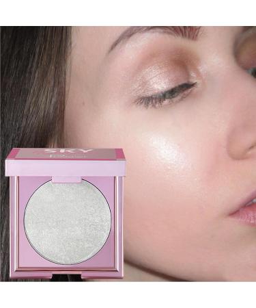 Highlighter Powder 8g Women Anti Smudge Eye Makeup - Portable Makeup for Cosplay Parties Performances Beginner Friendly Face Body Highlighter Tmay #01 - Buy Online on GoSupps.com