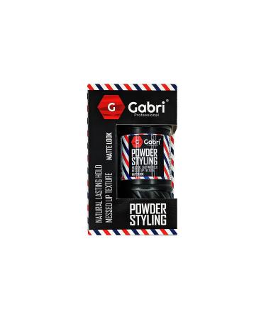 Gabri Professional Matte Look Styling Powder - Natural Lasting Hold Messed Up Texture (21g)