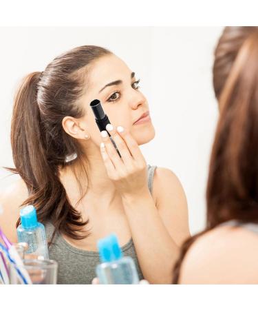 Beaupretty Loose Travel with Retractable Reusable Brush Fiber Portable Powder Applicator Bottle Makeup Foundation Supplies Dust Artificial Cleaning Buttons Refillable Cosmetic Jar - Buy Online on GoSupps.com