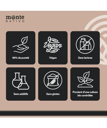 Organic Psyllium Tegument by MonteNativo - 500g | Purity 99% | Psyllium Tegument from India Tested and Packaged in Germany - Buy Online on GoSupps.com