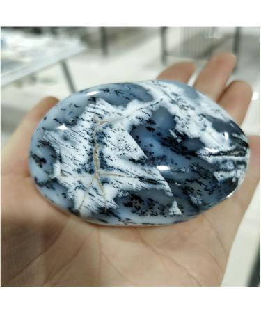 Natural Crystal Rough Natural Opal Moss Agate Pocket Palm Folk Crafts Crystals and Stones Garden Decoration Gifts Minerals for Worry Stone Decoration (Size : 100-150g) - Buy Online on GoSupps.com