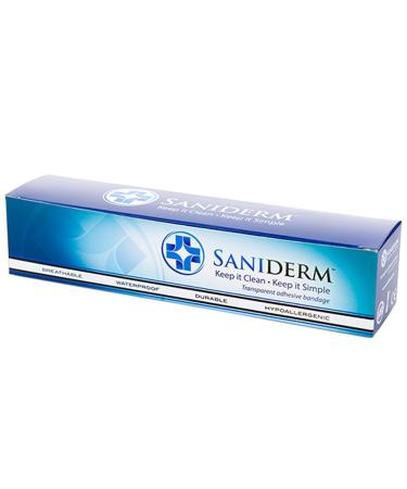 Saniderm Clear Transparent Adhesive Antibacterical Tattoo Cover Aftercare Bandage Wrap 10.2
