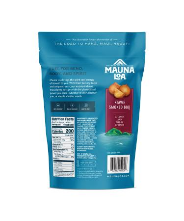 Mauna Loa Kiawe Smoked BBQ Dry Roasted Macadamias - 8 oz (226 g) - Buy Online on GoSupps.com