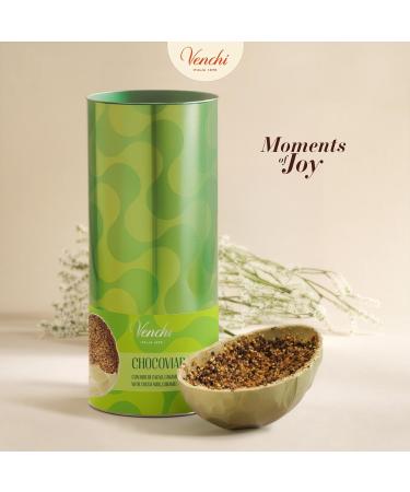 Venchi - uf au Chocolat Chocoviar Pistache 330 Gr Go t Chocolat Blanc et P te de Pistache Sans Gluten avec Surprise Collection de P ques Venchi Id e Cadeau - Buy Online on GoSupps.com