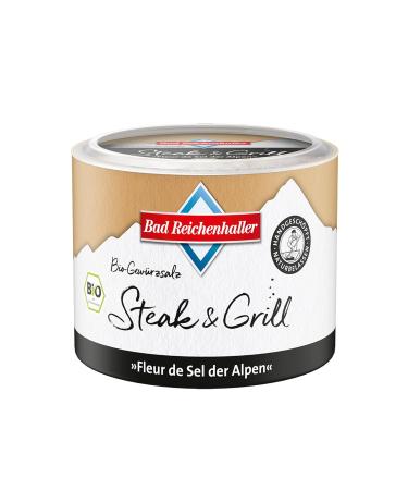 Bad Reichenhaller Alpensaline Edles Alpensalz Steak & Grill - Organic Premium Salt Spice Mix from Germany - 4x90g Bundle Package - Buy Online on GoSupps.com